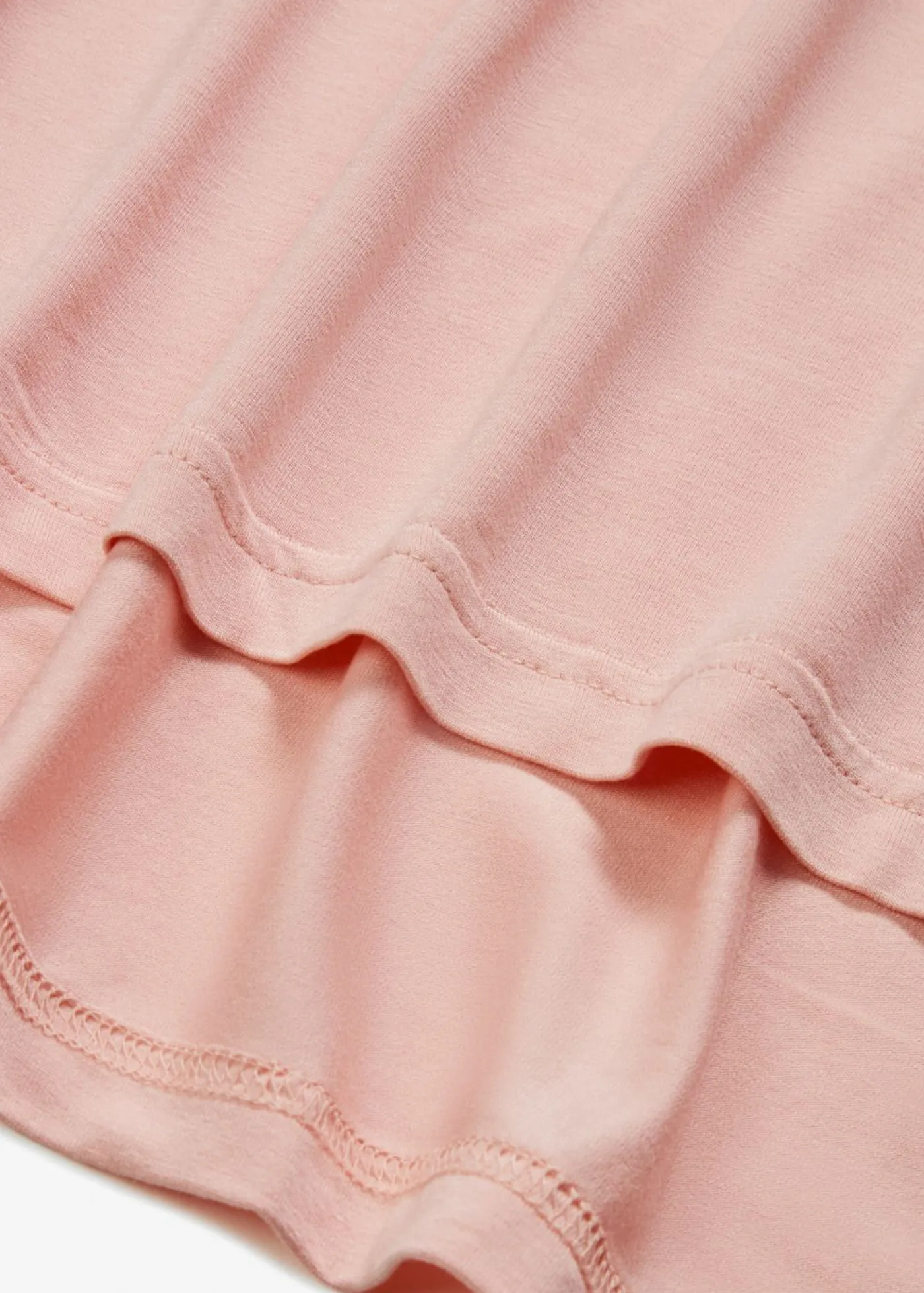 bonprix bonprix Camiseta tipo boxy de mezcla de viscosa suave rosa pastel Hot