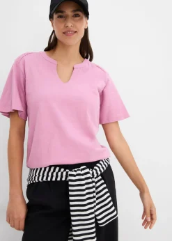 bonprix bonprix Camiseta tipo túnica Malva Best
