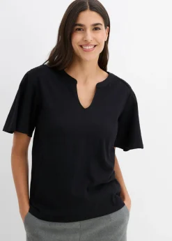 bonprix bonprix Camiseta tipo túnica Negro Hot