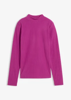 bonprix bonprix Camiseta térmica con cuello alto Fucsia oscuro New