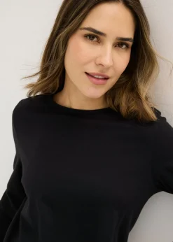 bonprix bonprix Camisón con encaje Negro