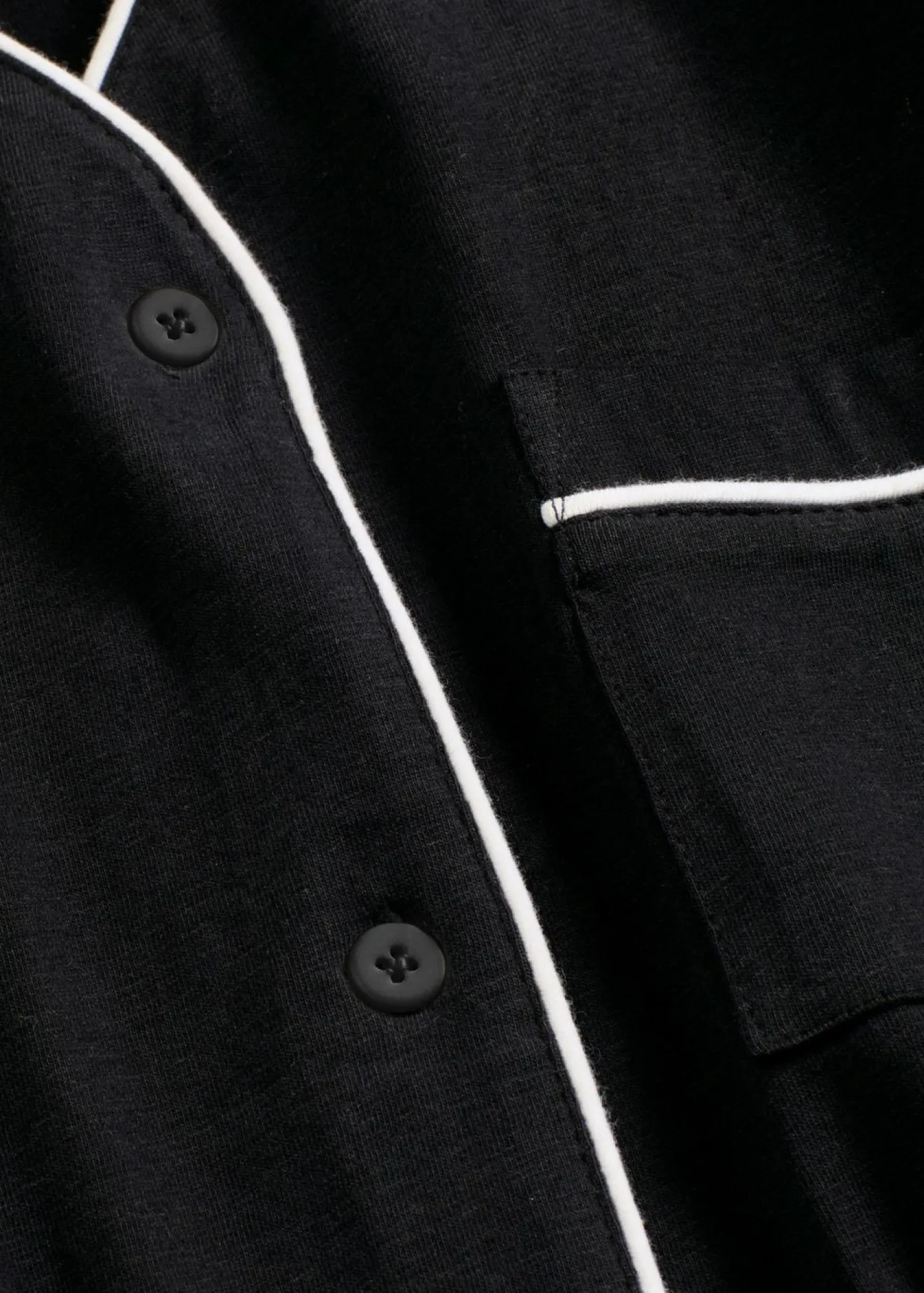 bonprix bonprix Camisón de algodón puro Negro Outlet