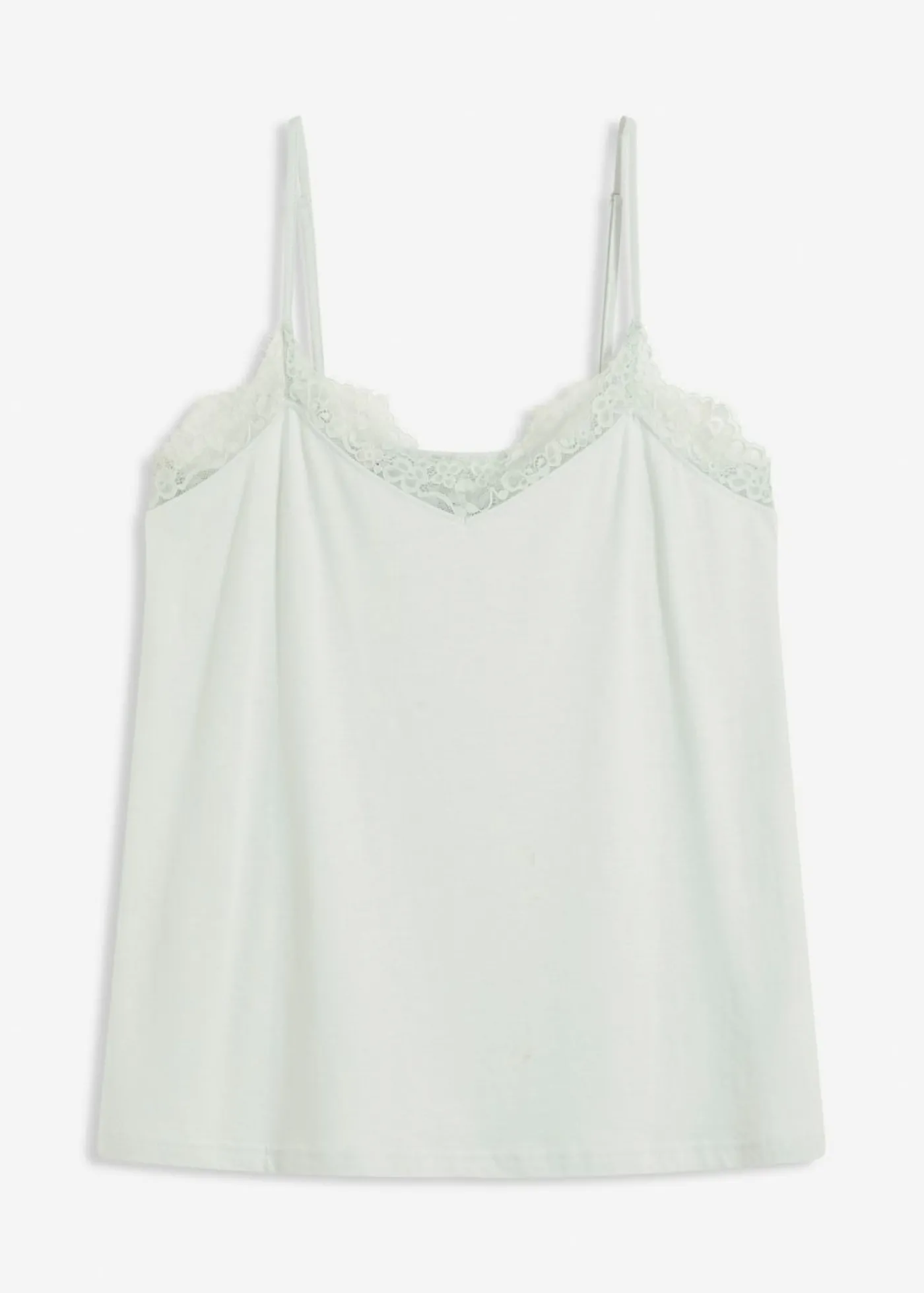 bonprix bonprix Camisón de mezcla de viscosa suave mentol claro Online