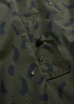 bonprix bonprix Capa impermeable premamá 3 en 1 con inserto de porteo y bolsa Oliva profundo-negro Outlet