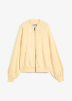 bonprix bonprix Cazadora con mangas abullonadas Amarillo claro Clearance