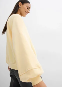 bonprix bonprix Cazadora con mangas abullonadas Amarillo claro Clearance