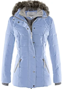 bonprix bonprix Cazadora de invierno con aspecto 2 en 1 Azul perla Outlet