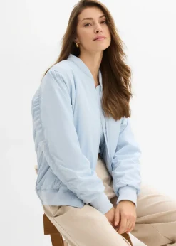bonprix bonprix Cazadora ligeramente acolchada azul pálido Best