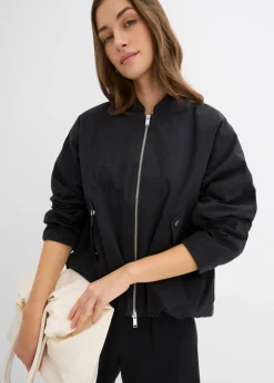 bonprix bonprix Cazadora suave Negro Outlet