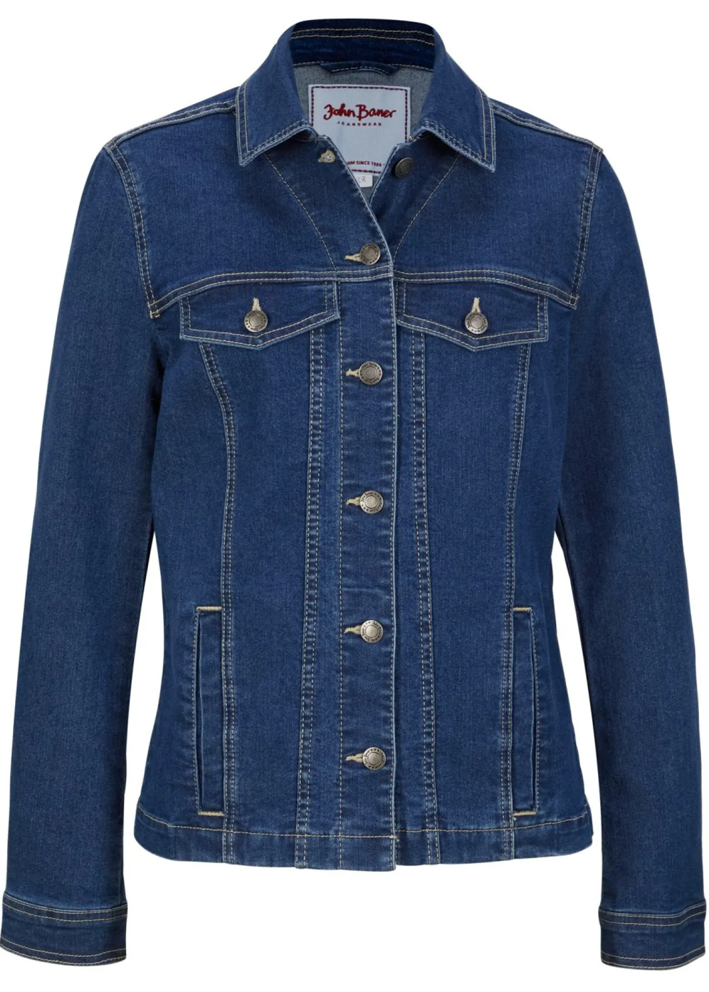bonprix bonprix Cazadora vaquera Azul vaquero Discount