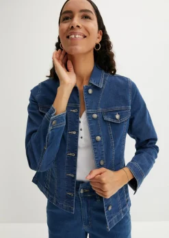 bonprix bonprix Cazadora vaquera Azul vaquero Discount