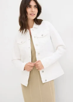 bonprix bonprix Cazadora vaquera Blanco Best