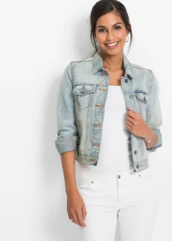 bonprix bonprix Cazadora vaquera Azul vaquero claro Clearance