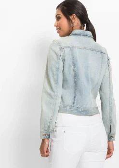 bonprix bonprix Cazadora vaquera Azul vaquero claro Clearance