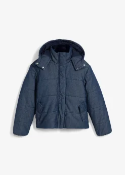 bonprix bonprix Cazadora vaquera guateada Azul oscuro denim Discount