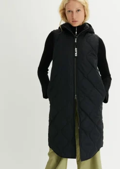 bonprix bonprix Chaleco acolchado Negro Hot