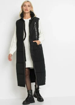 bonprix bonprix Chaleco con acabado bionic para exteriores Negro Clearance