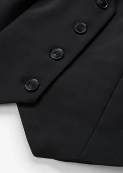 bonprix bonprix Chaleco corto de traje Negro Best