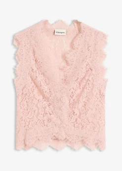 bonprix bonprix Chaleco de encaje Rosa vintage Clearance