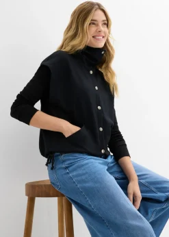 bonprix bonprix Chaleco de neopreno cómodo Negro Sale