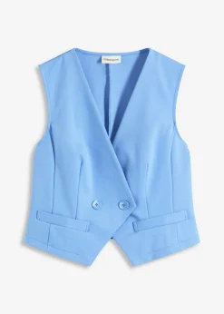 bonprix bonprix Chaleco de punto azul provenzal