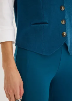 bonprix bonprix Chaleco de punto Petróleo azul Hot