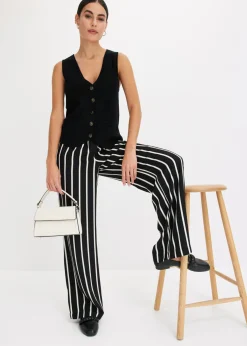 bonprix bonprix Chaleco de punto Negro