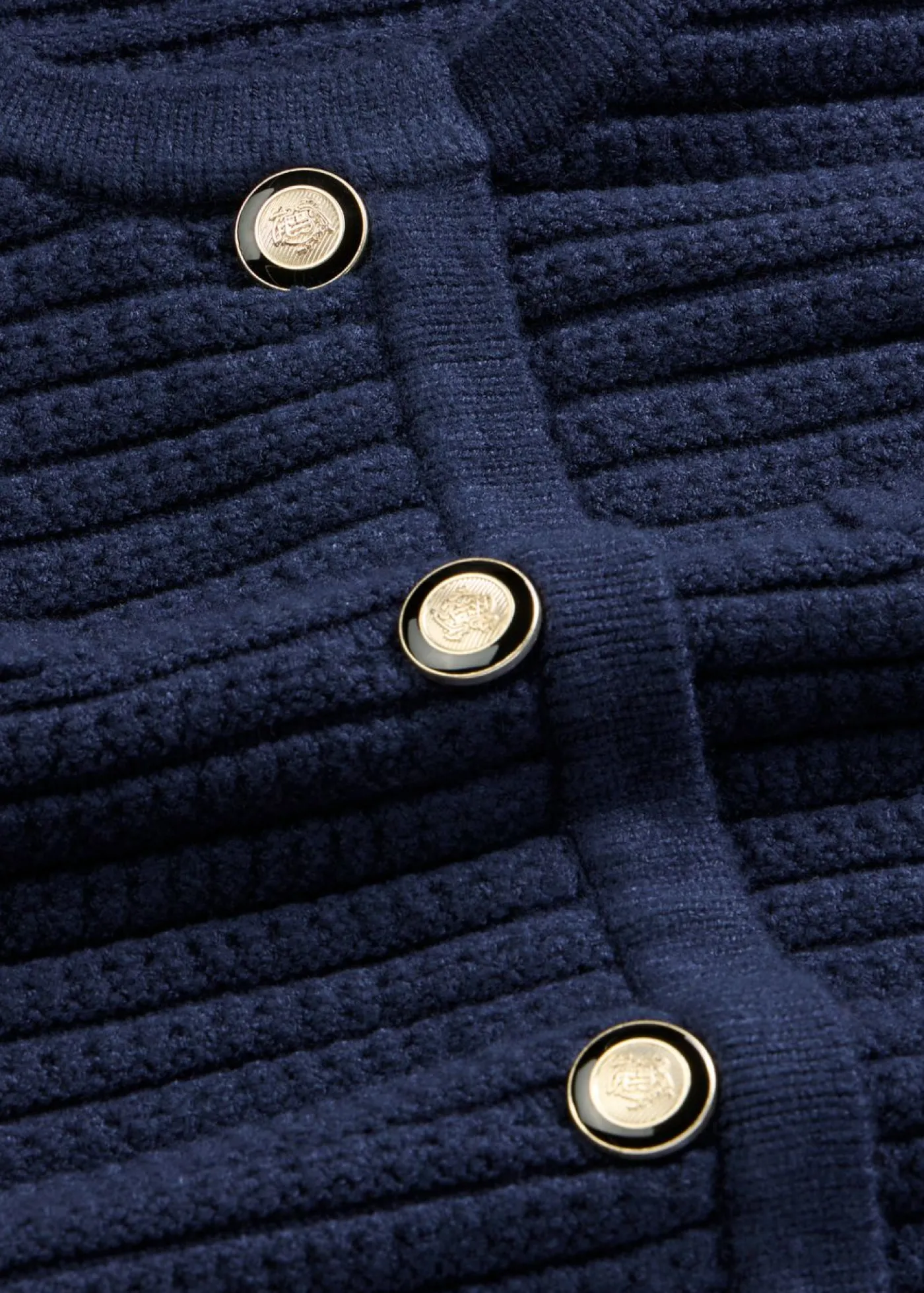 bonprix bonprix Chaleco de punto con contenido de viscosa Azul marino Clearance