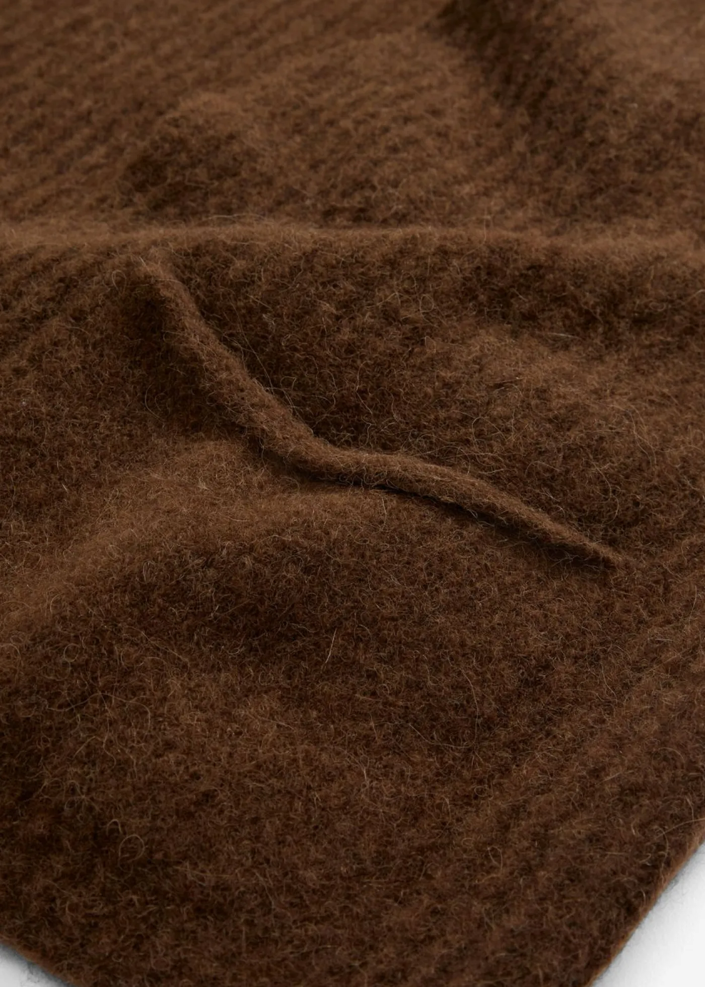 bonprix bonprix Chaleco de punto grueso con lana de alpaca marrón pimienta Discount