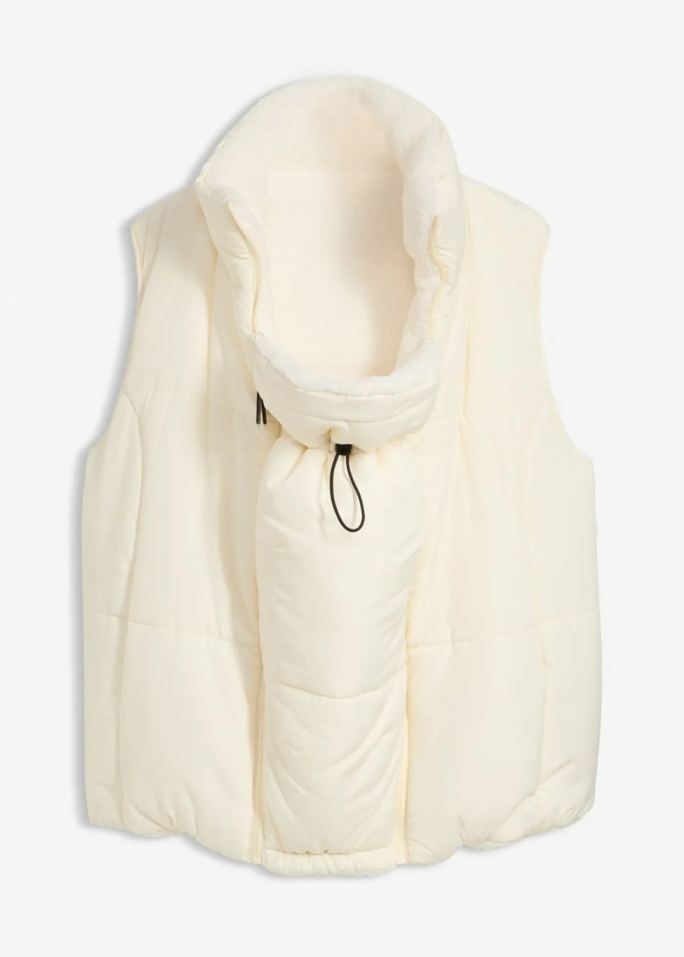 bonprix bonprix Chaleco reversible premamá/de porteo 4 en 1 Beige-blanco lana Online