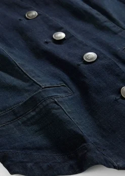 bonprix bonprix Chaleco vaquero Denim oscuro desgastado Best