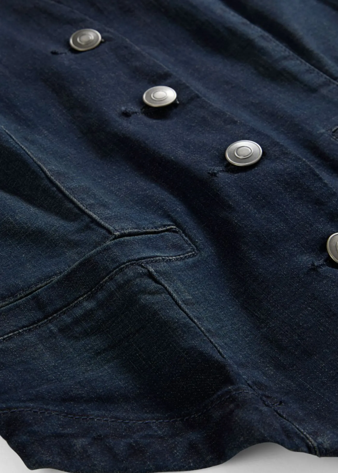 bonprix bonprix Chaleco vaquero Denim oscuro desgastado Best
