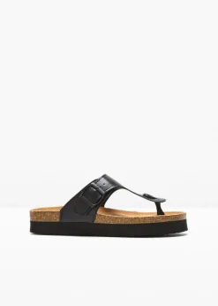 bonprix bonprix Chancletas pata de gallo Negro New