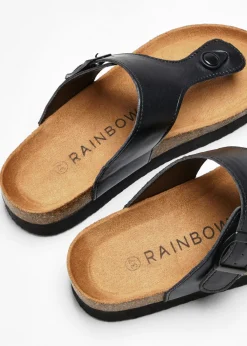 bonprix bonprix Chancletas pata de gallo Negro New