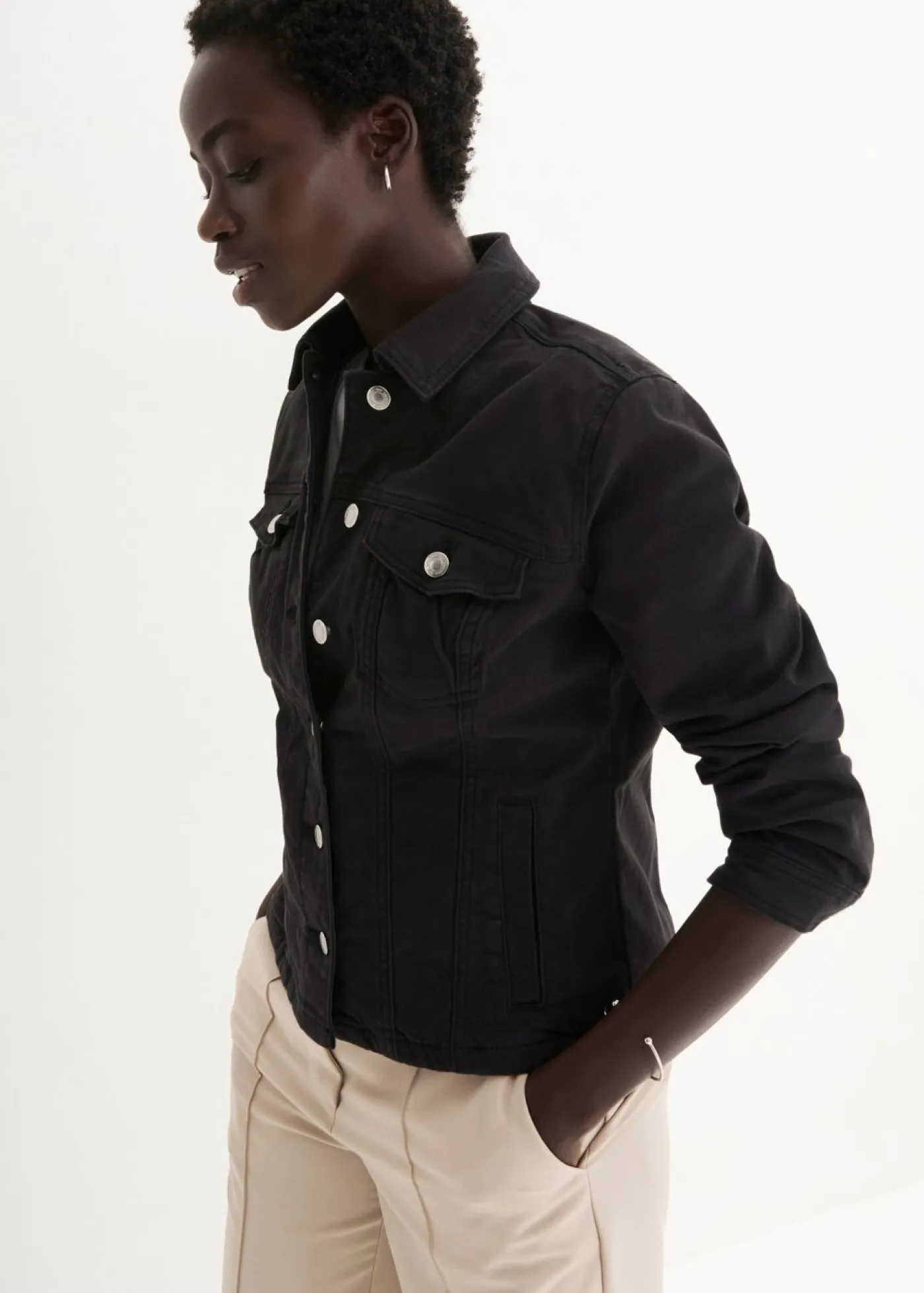 bonprix bonprix Chaqueta Negro Outlet