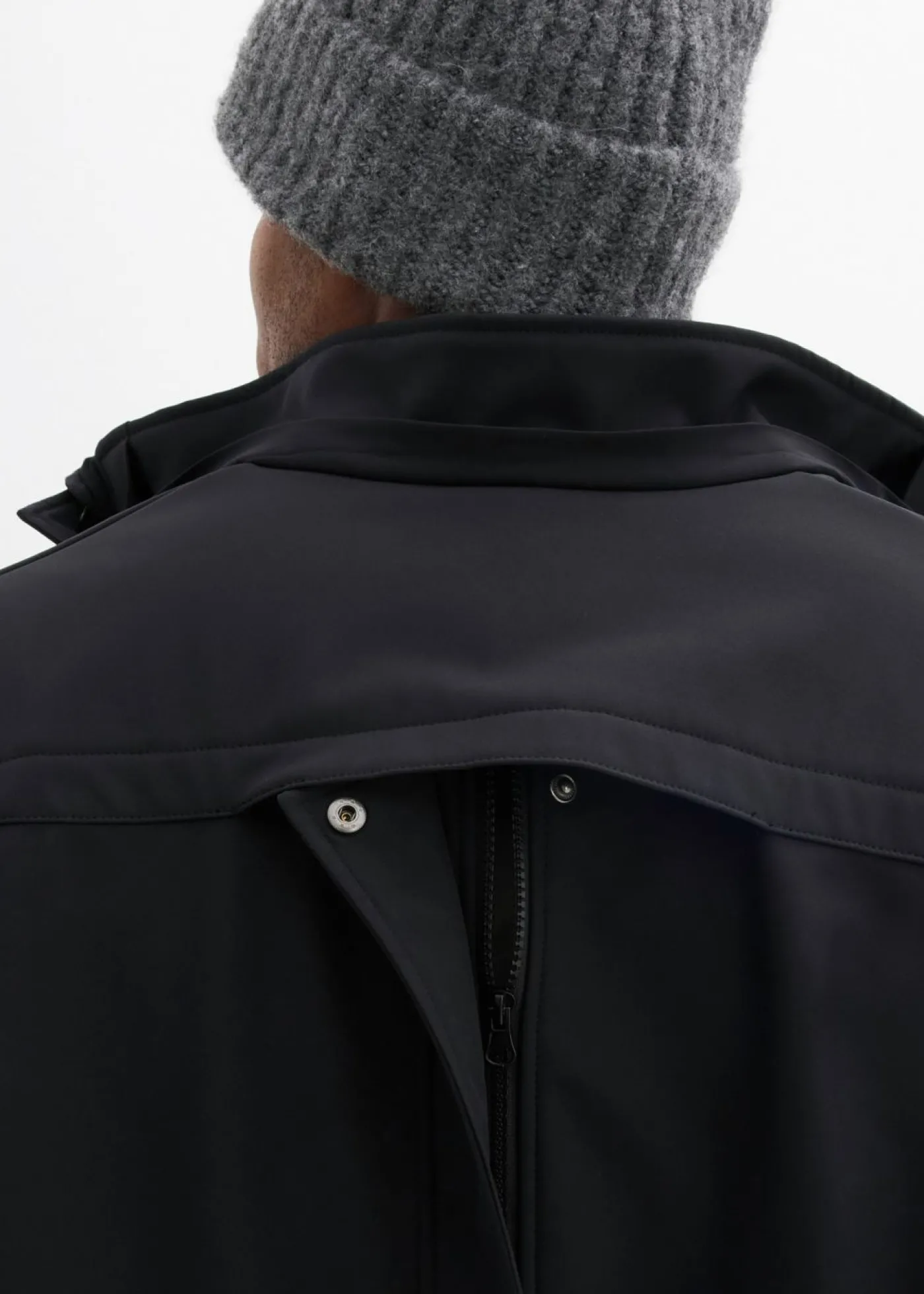 bonprix bonprix Chaqueta 3 en 1 con función de porteo en la parte delantera y trasera para hombres Negro Outlet