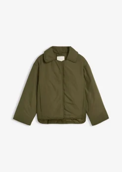 bonprix bonprix Chaqueta acolchada Verde oliva oscuro Clearance