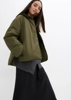 bonprix bonprix Chaqueta acolchada Verde oliva oscuro Clearance