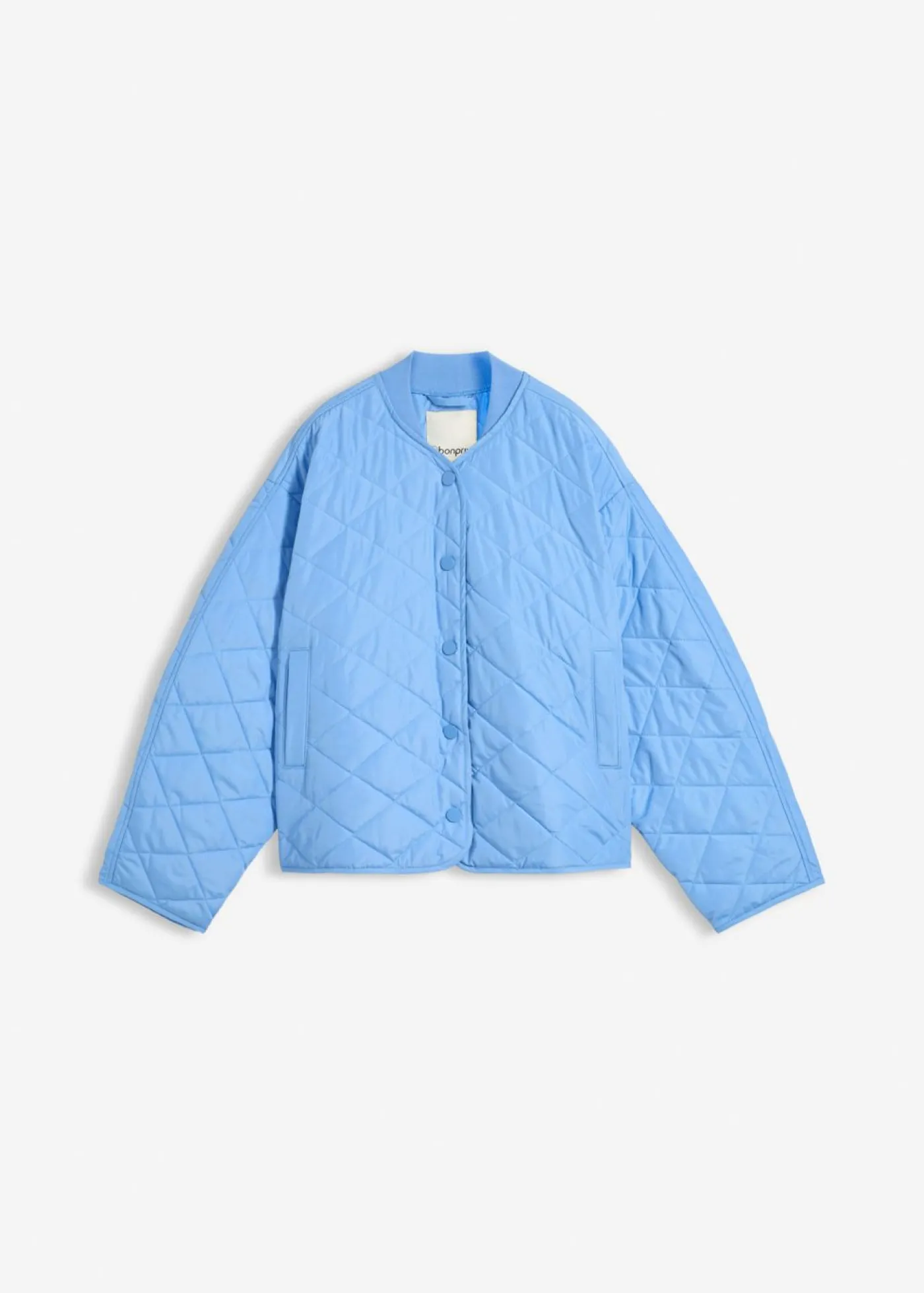 bonprix bonprix Chaqueta acolchada con corte holgado azul provenzal Online