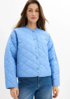 bonprix bonprix Chaqueta acolchada con corte holgado azul provenzal Online