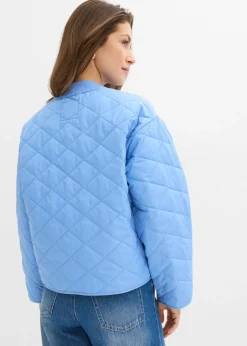 bonprix bonprix Chaqueta acolchada con corte holgado azul provenzal Online