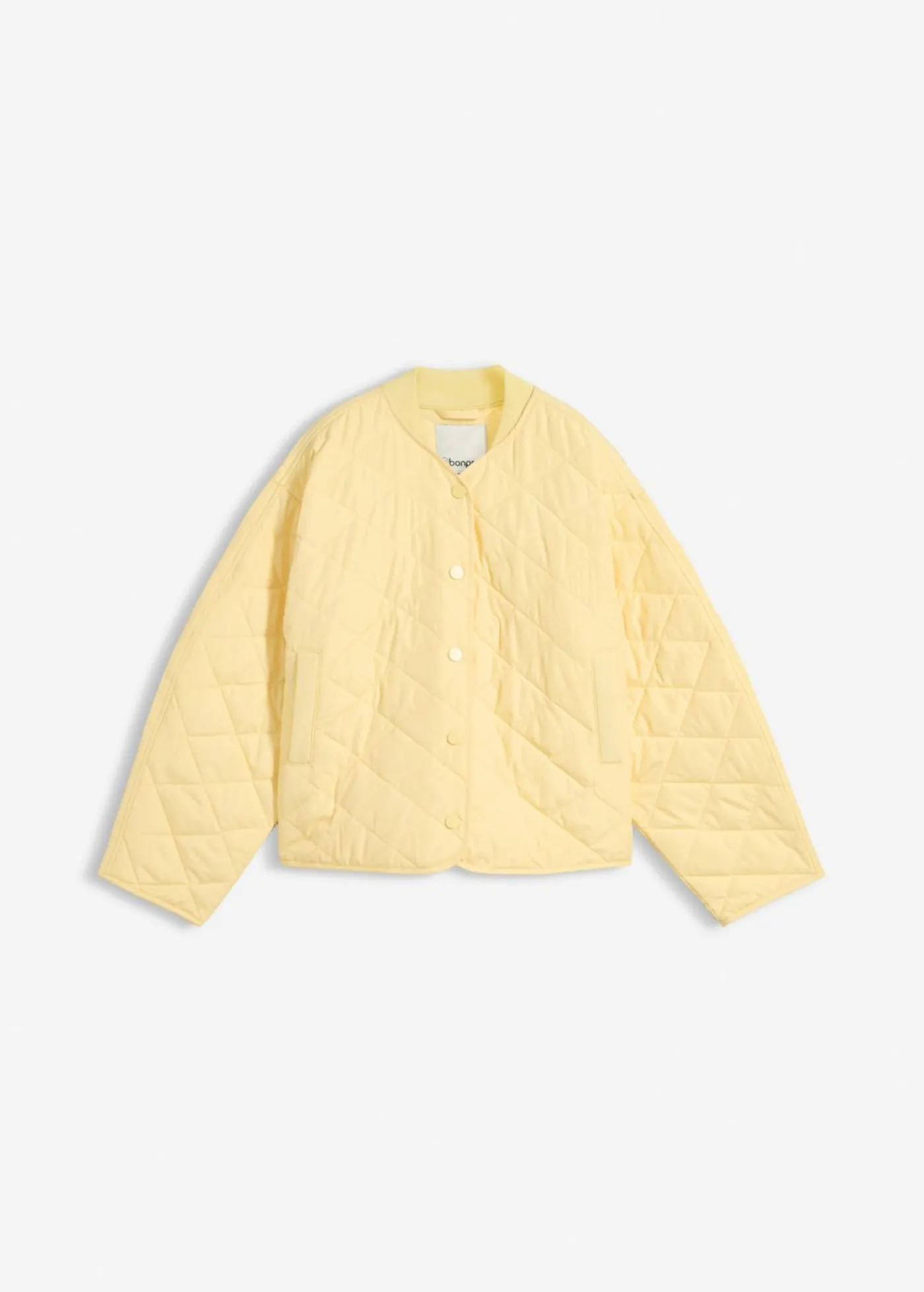 bonprix bonprix Chaqueta acolchada con corte holgado Amarillo claro New