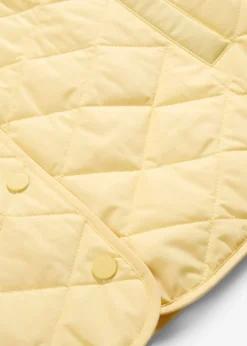 bonprix bonprix Chaqueta acolchada con corte holgado Amarillo claro New