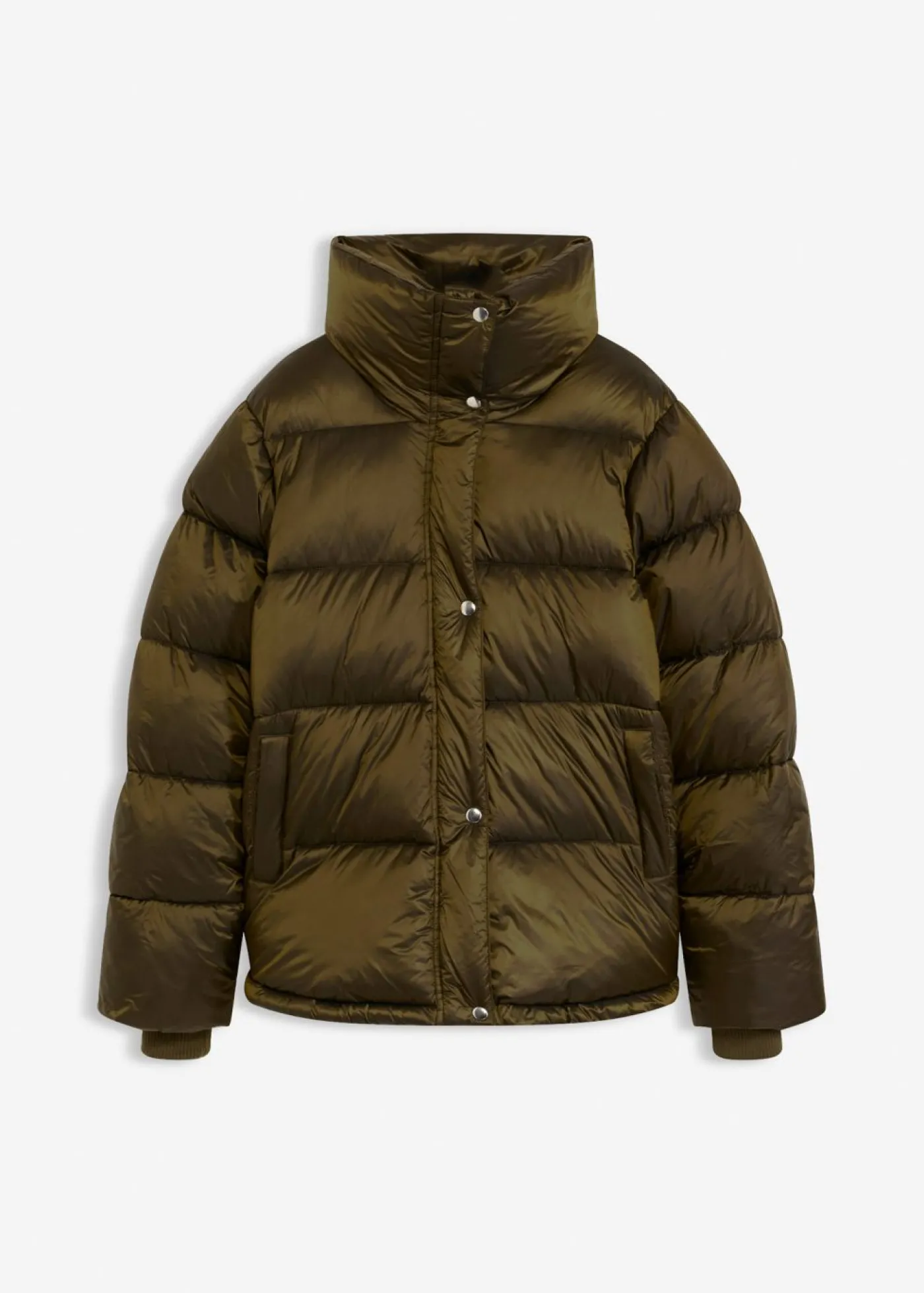 bonprix bonprix Chaqueta acolchada con corte holgado Oliva Best