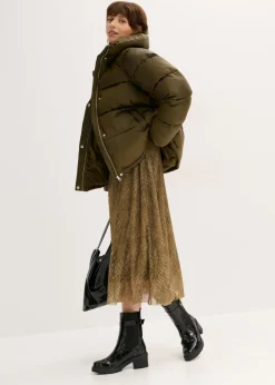 bonprix bonprix Chaqueta acolchada con corte holgado Oliva Best