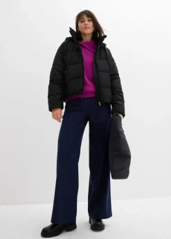 bonprix bonprix Chaqueta acolchada corta Negro Hot