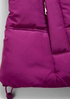 bonprix bonprix Chaqueta acolchada corta Fucsia oscuro Discount