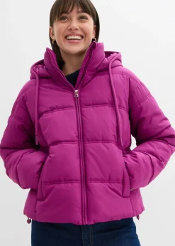 bonprix bonprix Chaqueta acolchada corta Fucsia oscuro Discount