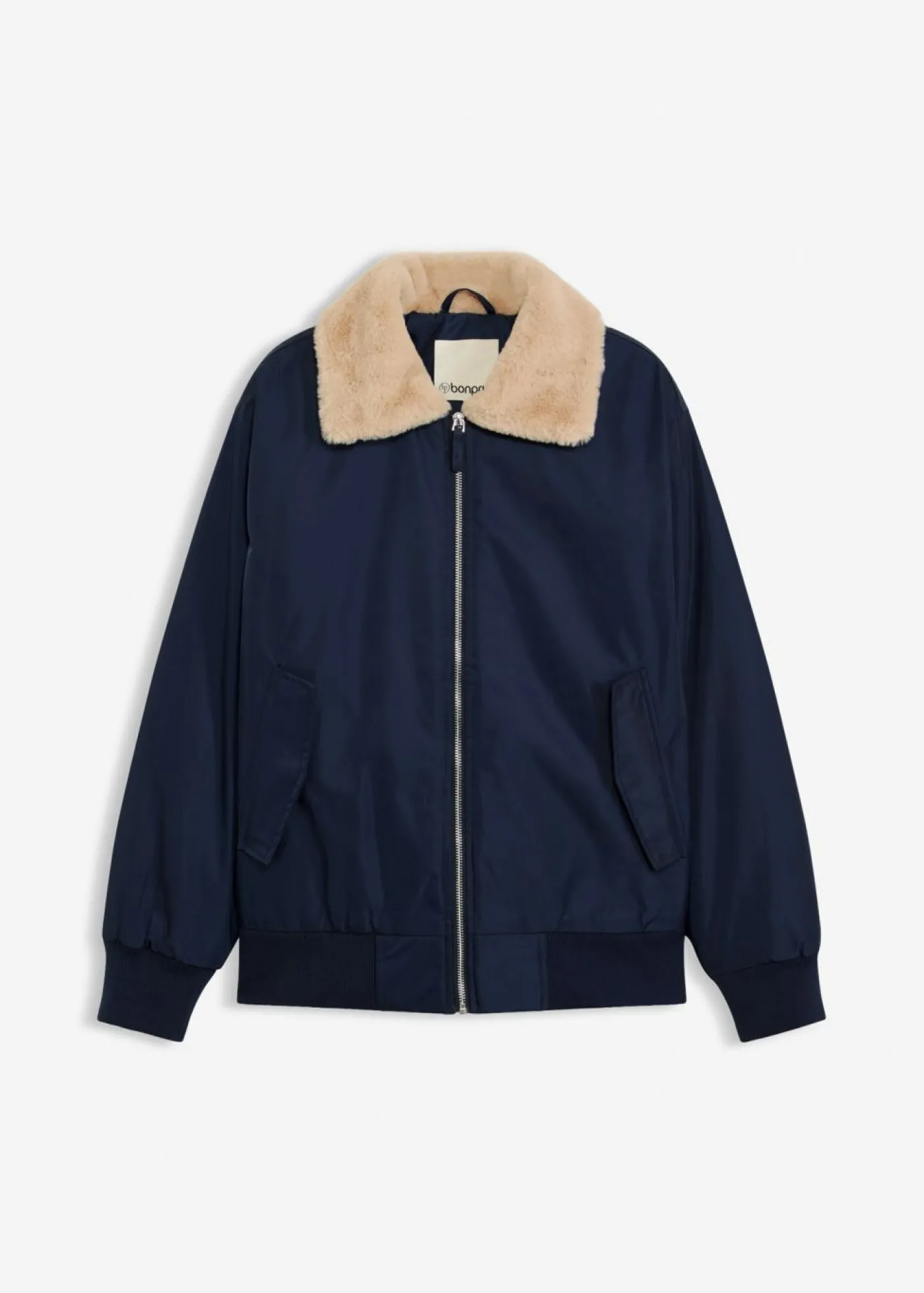 bonprix bonprix Chaqueta acolchada para exteriores azul tinta