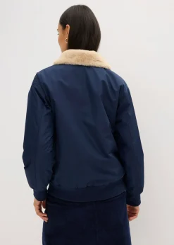 bonprix bonprix Chaqueta acolchada para exteriores azul tinta